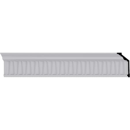 Ekena Millwork 5 5/8"H x 3"P x 6 1/4"F x 94 1/2"L Naomi Crown Moulding MLD06X03X06NA